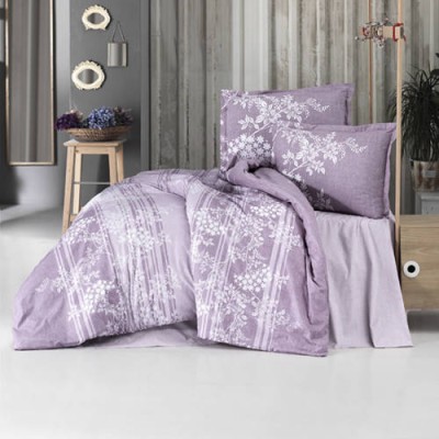 Lenjerie de pat ranforce clasy king size (bova v2)